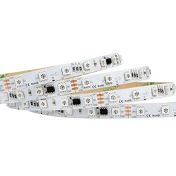 LED riba LR06516, RGB DIGI, 24V, 14W/m, IP20