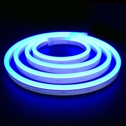 LED strip LR07193, yellow, 24V, 11W/m, IP67