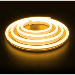 LED strip LR07207, yellow, 24V, 11W/m, IP67