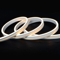 LED strip LR07268, 2700K, 24V, 7W/m, IP67, CRI80