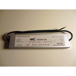 Power supply ITA100-12A, 12V, 8A, 100W