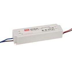 Power supply LPV-60-24, 24V, 2,5A, 60W