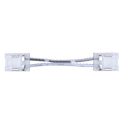 LED strip connector LRA0040, strip to strip, with wire, 2 pins, 10 mm