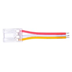 LED strip connector LRA0044, strip to power, with wire, 3 pins, 10 mm