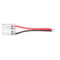 LED strip connector LRA0052, strip to power, with wire, 2 pins, 12 mm