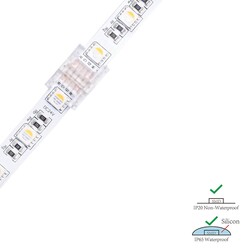 LED riba kiirühendus LRA0110, riba-riba, juhtmeta, "I", 5 kontakti, 10 mm