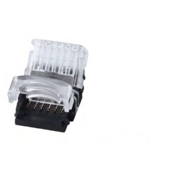 LED strip connector LRA0135, strip to power, no wire, 6 pins, 12 mm