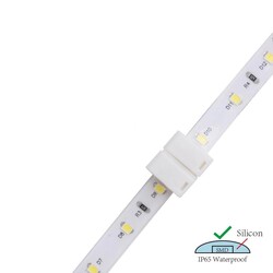 LED strip connector LRA0183, strip to strip, no wire, "I", 2 pins, 8 mm