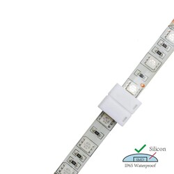 LED strip connector LRA0189, strip to strip, no wire, "I", 4 pins, 10 mm