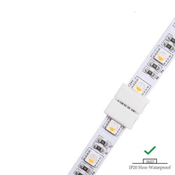 LED riba kiirühendus LRA0208, riba-riba, juhtmeta, "I", 5 kontakti, 10 mm