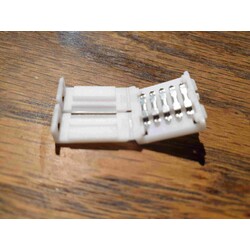 LED strip connector LRA0211, strip to strip, no wire, "I", 5 pins, 12 mm