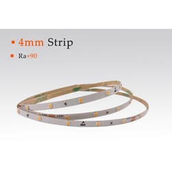 LED strip LR00976, 4000K, 12V, 9.6W/m, 820lm/m, IP20, CRI90