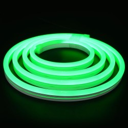 LED strip LR07219, green, 24V, 11W/m, IP67