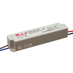 Power supply GPV-60-12E, 12V, 5A, 60W