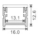 LED profiil LP00030