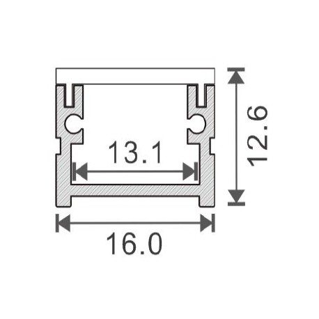 LED profiil LP00030